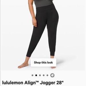 Lululemon Align Jogger 28”